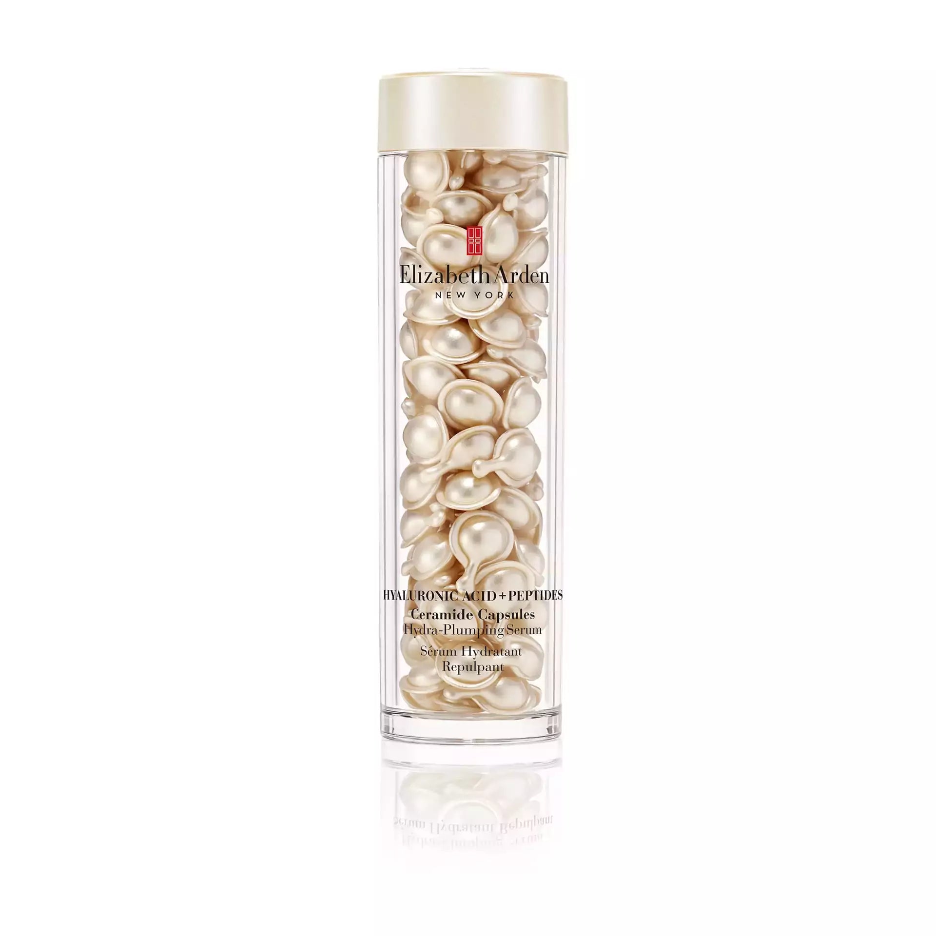 Hydra Plumping Serum with Hyaluronic Acid, Peptides & Ceramide Capsules for Deep Hydration - Perfect for Dry Skin & Anti-Aging Skincare Routine