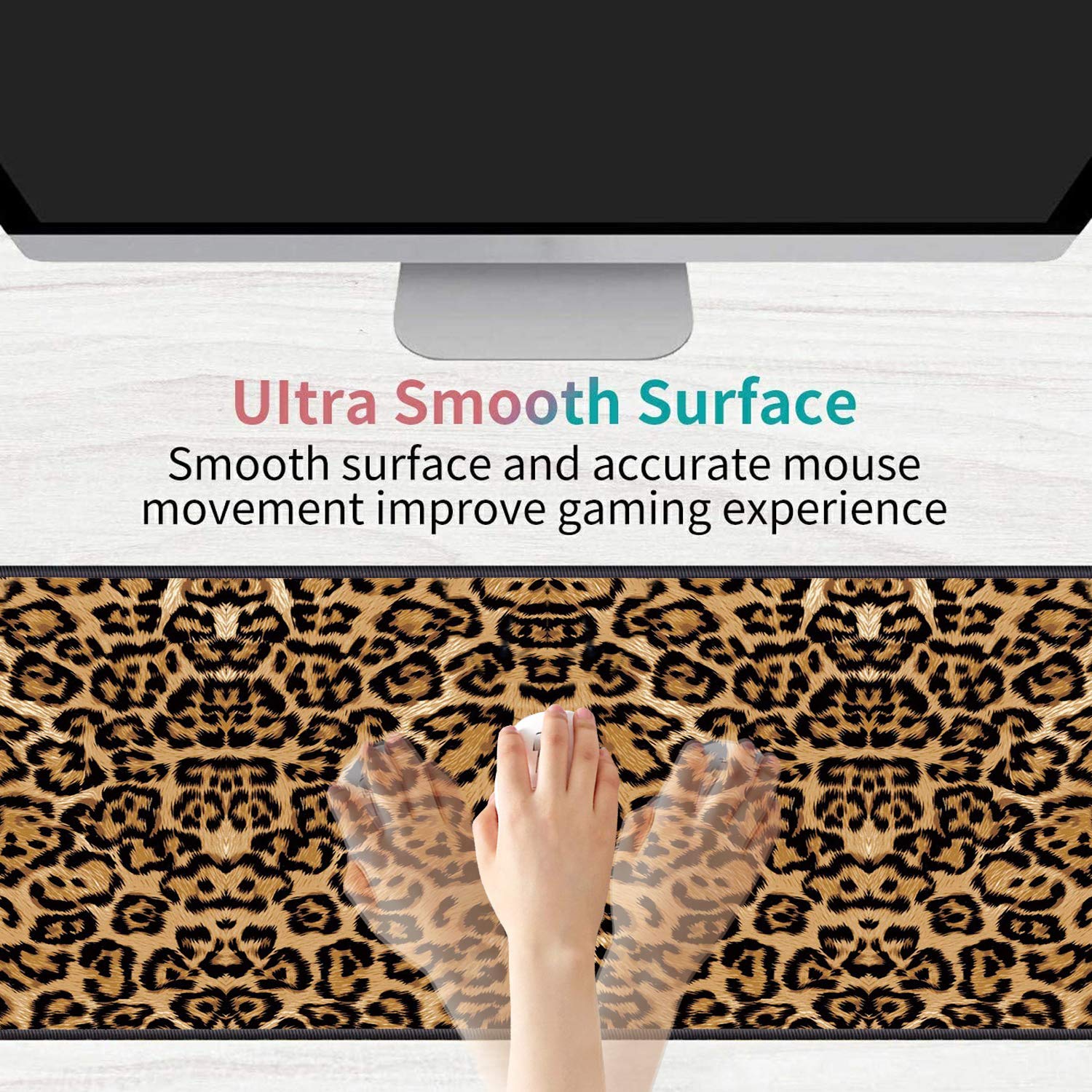 Premium XXL Gaming Mouse Pad & Coaster Set (31.5