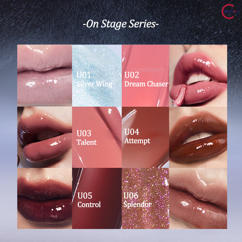 Uhue 6D Diamond Mirror Lip Gloss - Shiny Long Lasting Lip Glaze for Women, Perfect for Parties, Dates & Everyday Wear