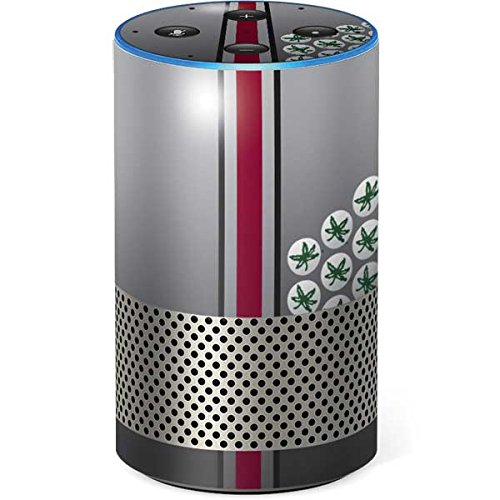Official Ohio State Buckeyes Decal Skin for Amazon Echo 2nd Gen - Licensed College Team Design - Perfect for Game Day & Home Decor