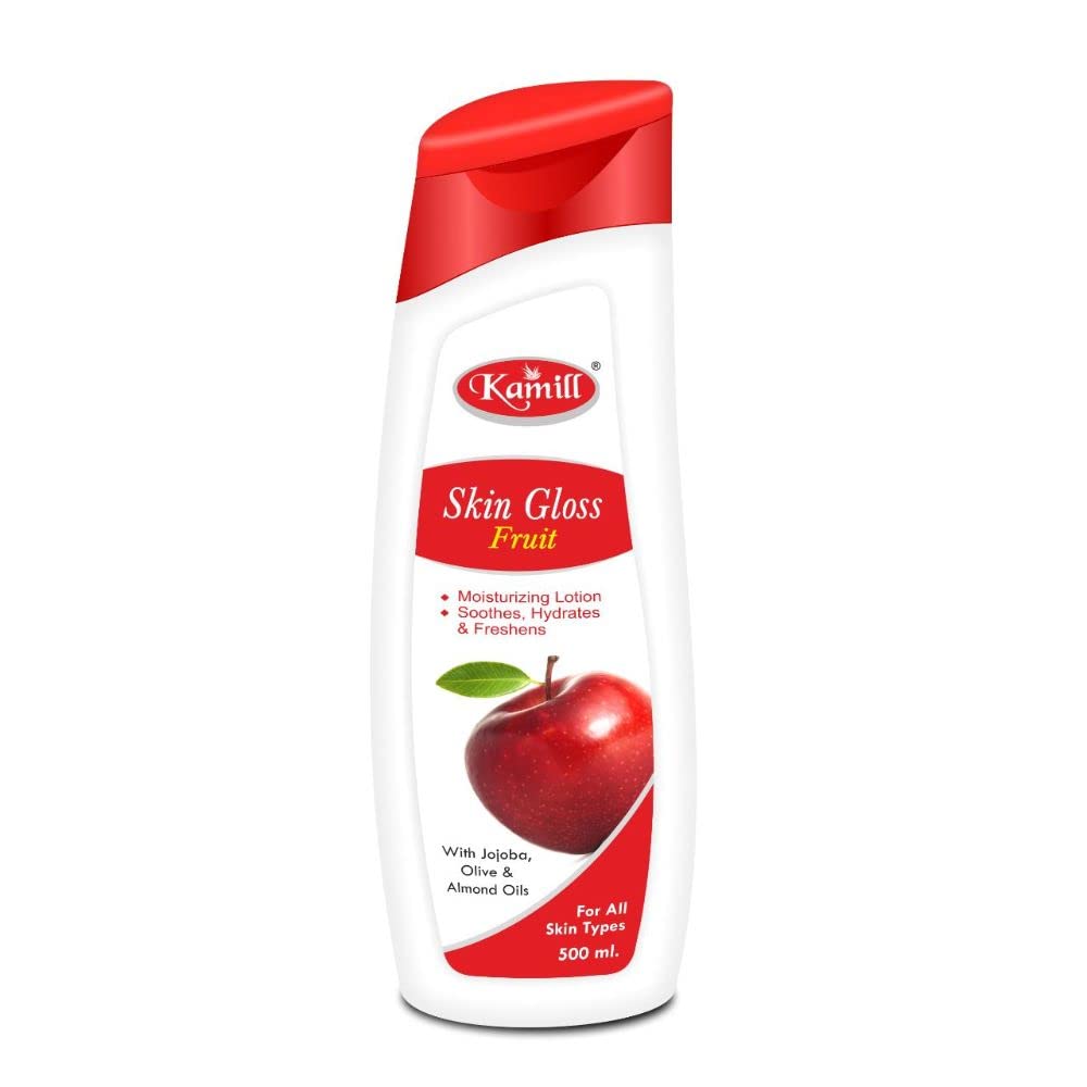 Kamill Fruit Non-Greasy Hand & Body Lotion with Vitamin E & Natural Extracts - 500ml Hydrating Moisturizer for Dry Skin - Perfect for Daily Use at Home, Office or Travel