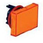 AL6H-LK2-R Rectangular Lens Push Button Switch - 10 Pack | Durable Electrical Switch for Control Panels, Machinery & DIY Projects