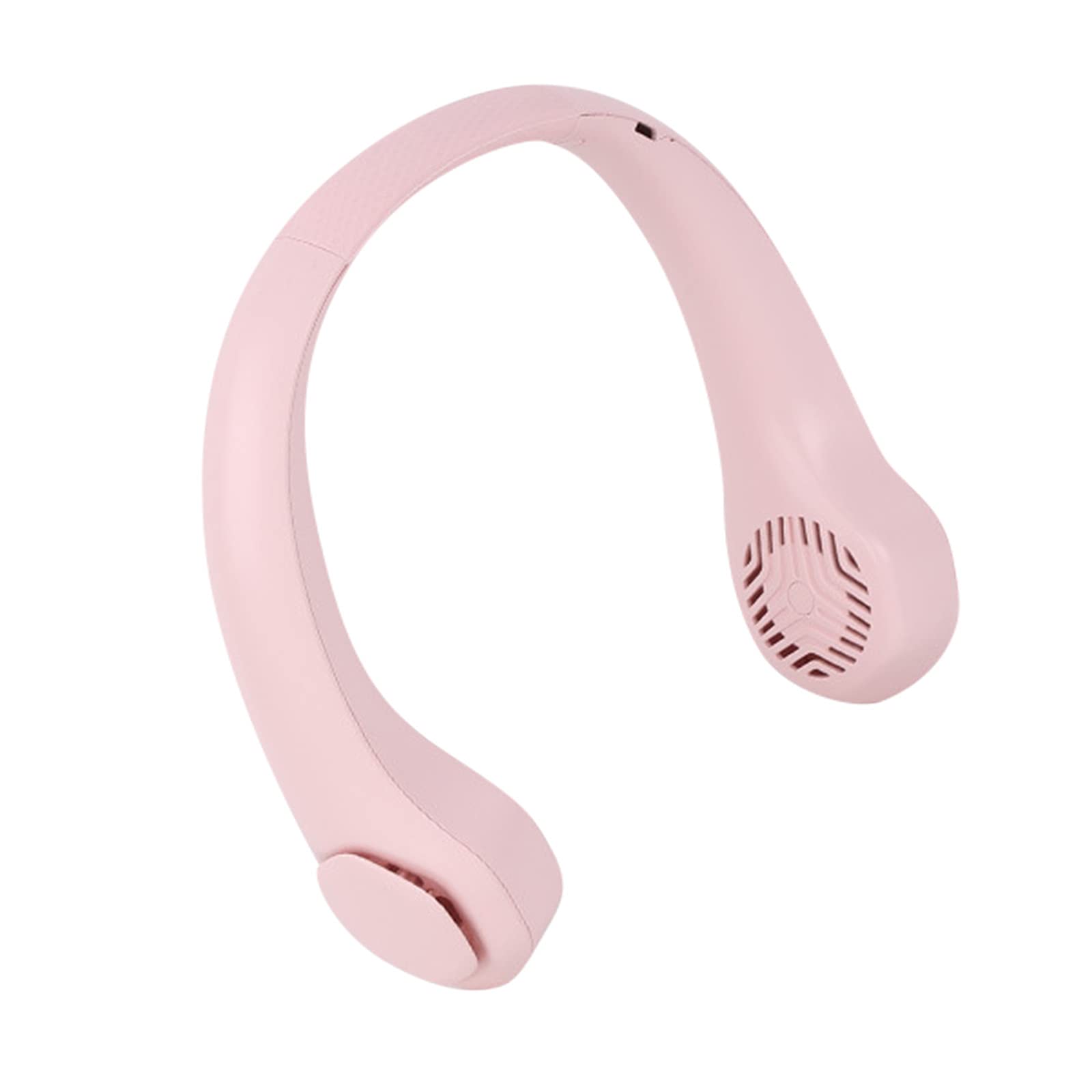 Portable Bladeless Hanging Neck Fan - USB Rechargeable, Silent & Foldable for Outdoor Sports, Travel, Office & Home Use - Long Battery Life & Super Cooling Airflow
