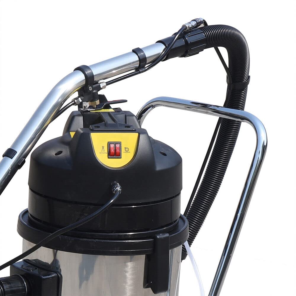 40L Commercial Carpet Cleaning Machine - 3-in-1 Carpet Cleaner, Extractor & Vacuum for Carpets, Sofas & Curtains | Heavy Duty Deep Cleaning | Time Saving Solution for Hotels, Offices & Homes (No Water Sucker)