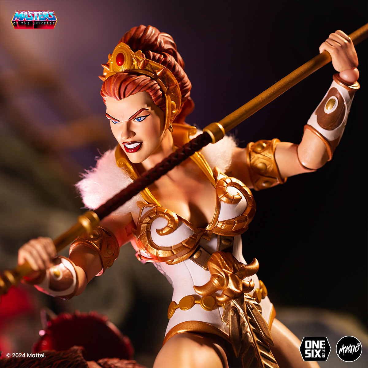 Masters of the Universe Teela 1/6 Scale Action Figure - Collectible He-Man Series Statue for Display & Gift Giving - Perfect for Fans, Collectors & Home Decor