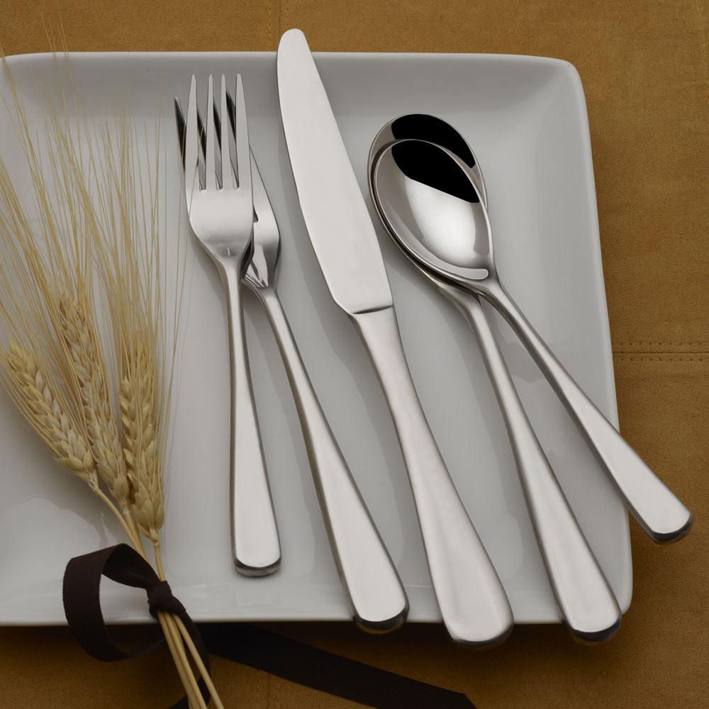 Premium Philo Forged 20-Piece Stainless Steel Flatware Set - Service for 4 - Elegant Dinnerware for Formal Dining, Wedding Gifts & Holiday Entertaining