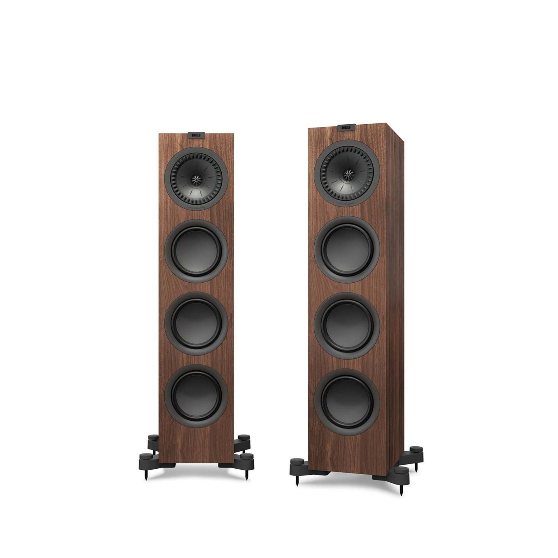 KEF Q550 High-Performance Floorstanding Speakers - Premium Home Audio for Movies, Music & Gaming (Pair)
