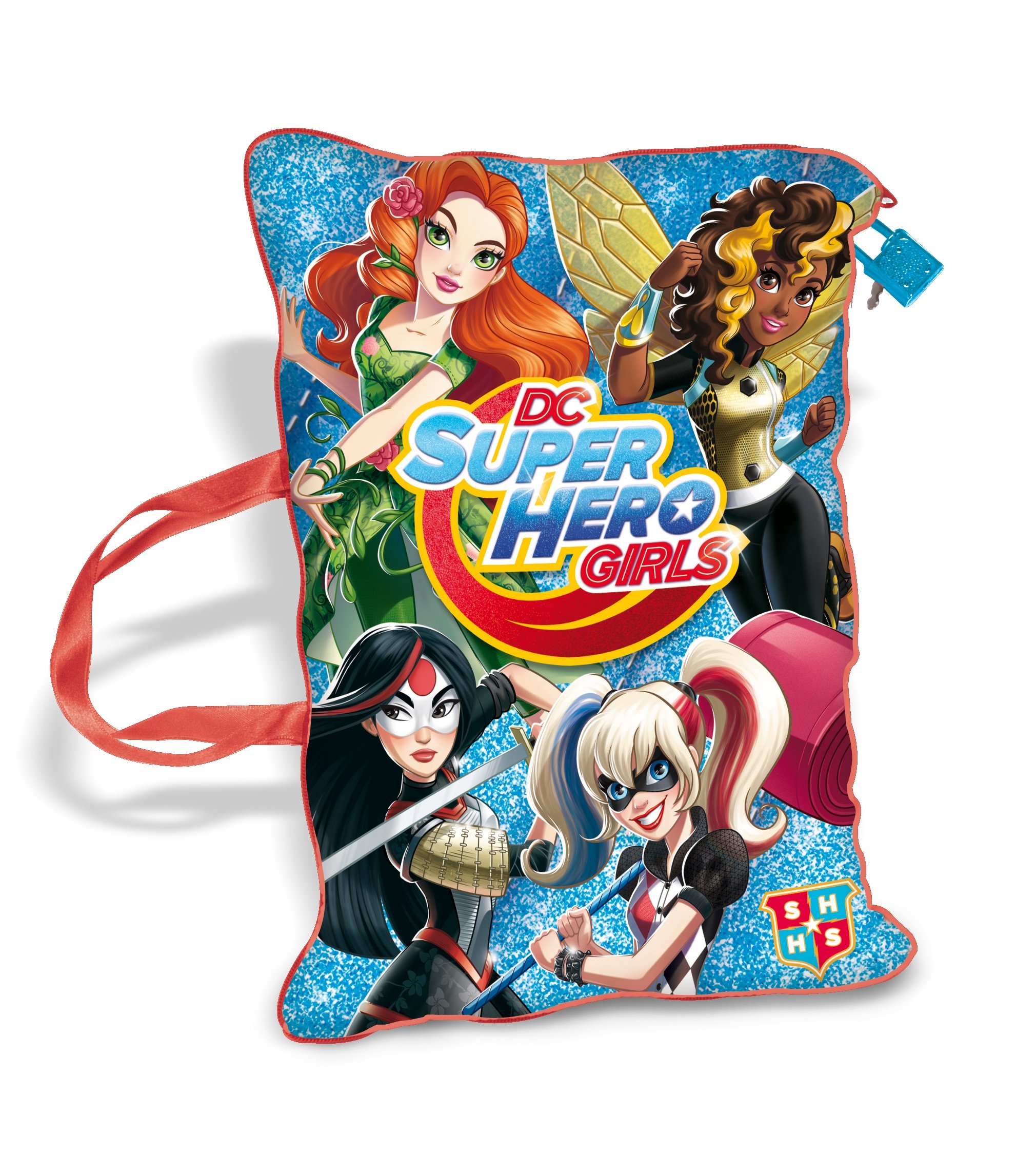 IMC Toys DC Superhero Girls Soft Secret Diary - Perfect for Kids, Collectors & Superhero Fans - Great for Writing, Drawing & Keeping Secrets