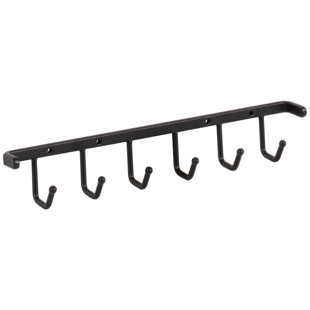 Hardware Resources 11-Screw Mounted Belt Rack - Heavy Duty Wall Organizer for Tools, Accessories & Garage Storage - Perfect for Home, Workshop & Garage Organization