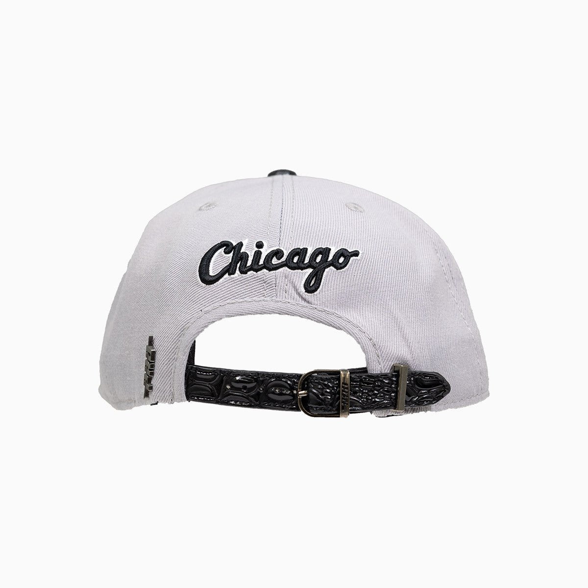Chicago White Sox Baseball Cap with Genuine Leather Visor - Adjustable Snapback Hat for Men & Women - Perfect for Games, Outdoor Sports & Casual Wear