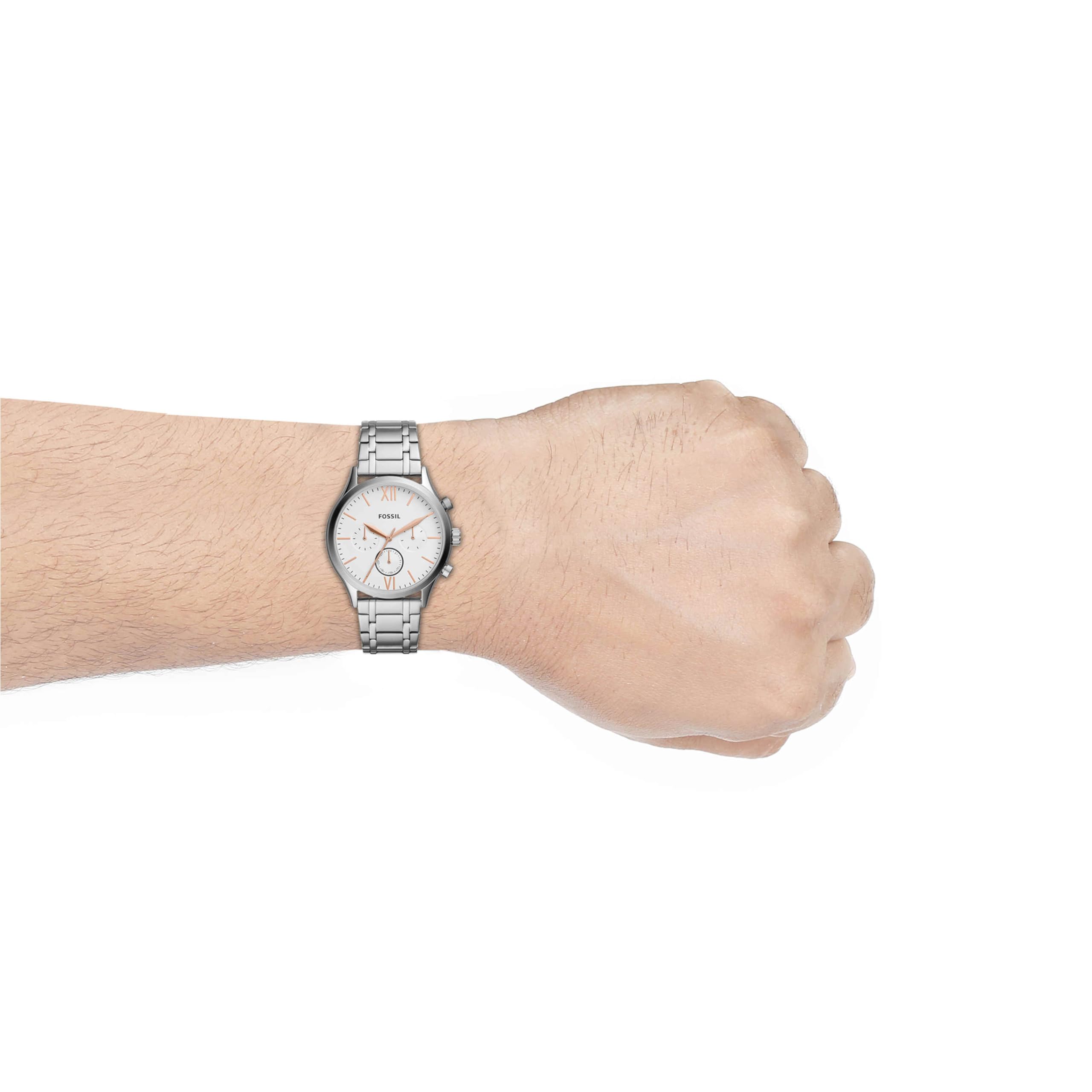 His and Her Fenmore Multifunctional Stainless Steel Watch Set - Perfect Couples Gift for Anniversary, Wedding & Valentine's Day - Waterproof & Elegant Design for Everyday Wear