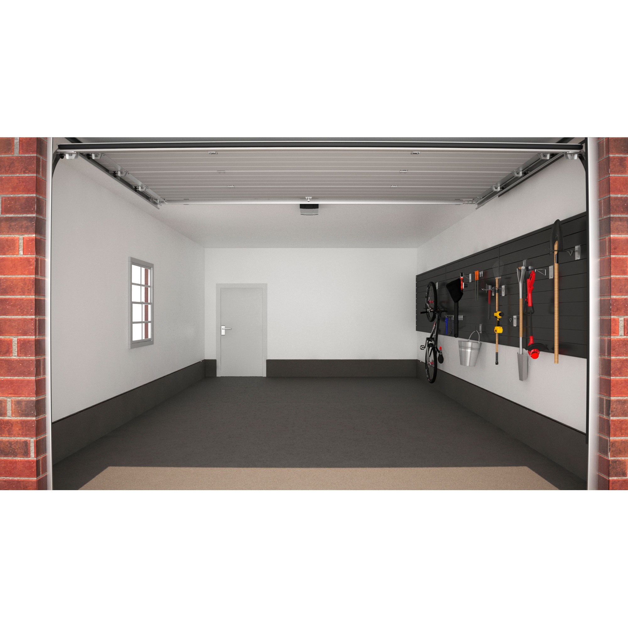PVC Slatwall Standard Bundle - Retail Display Shelving System for Stores & Garages - Perfect for Organizing & Showcasing Products