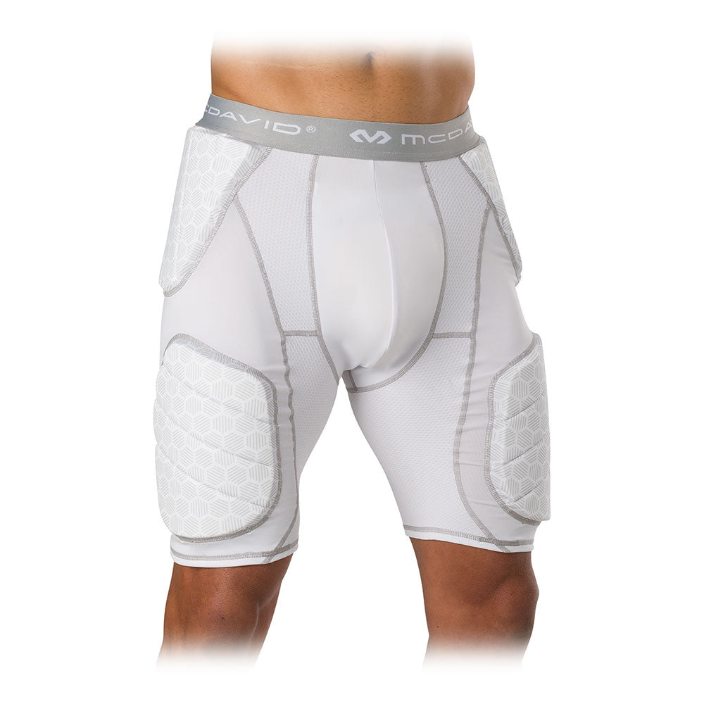 Rival™ Integrated Girdle with High-Density Thigh Pads - Compression Shorts for Football, Hockey & Rugby - Enhance Performance & Protection During Sports