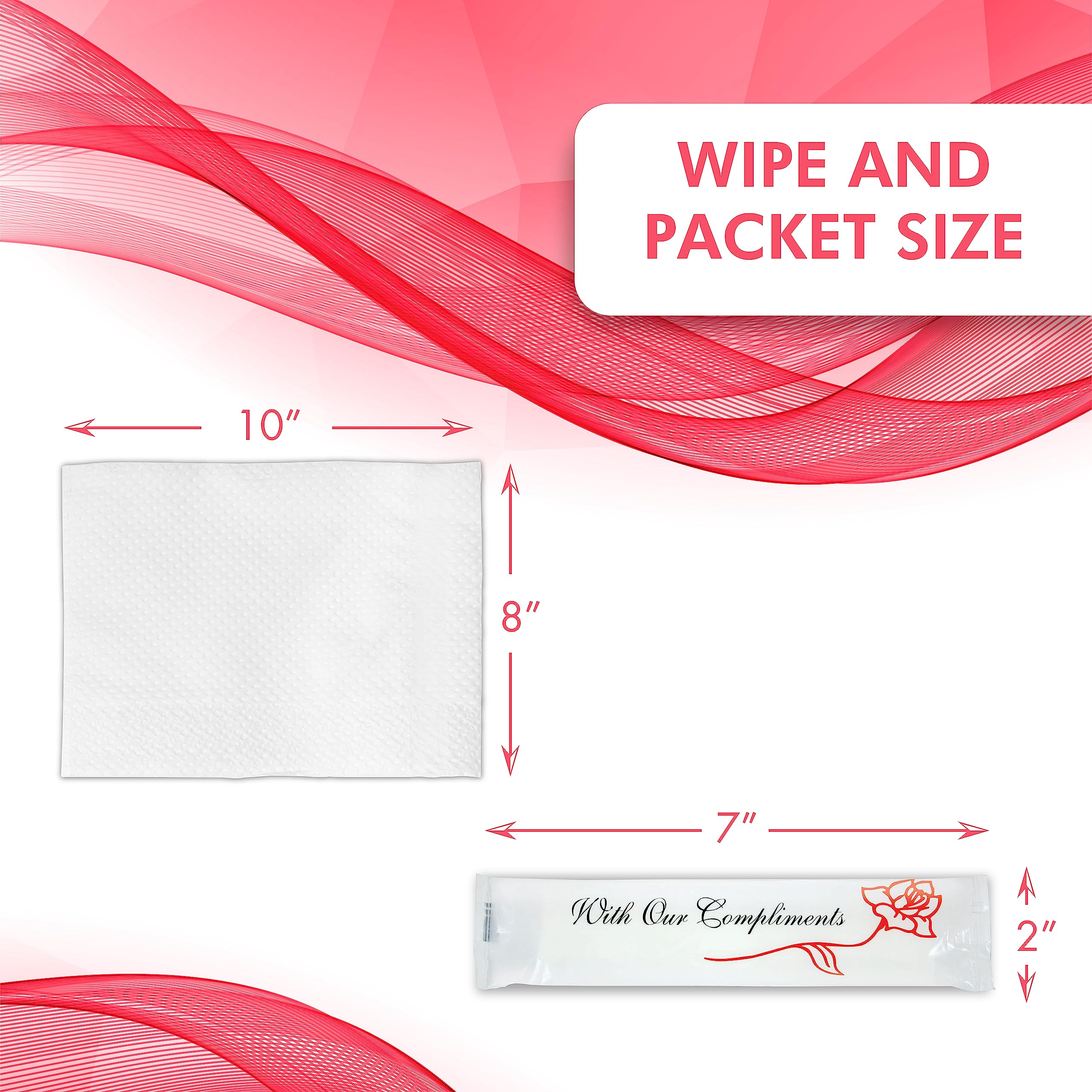 Premium Diamond Wipes Pre-Moistened Hand Wipes - 1000 Individually Wrapped, Extra Thick Lemon Scented Wet Wipes (10