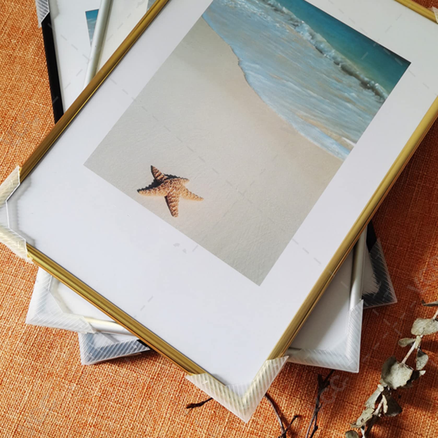 Premium Aluminum Photo Frame with Plexiglass - Wall Hanging Picture Frame for Posters, Certificates & Artwork - Perfect for Home, Office & Gallery Displays
