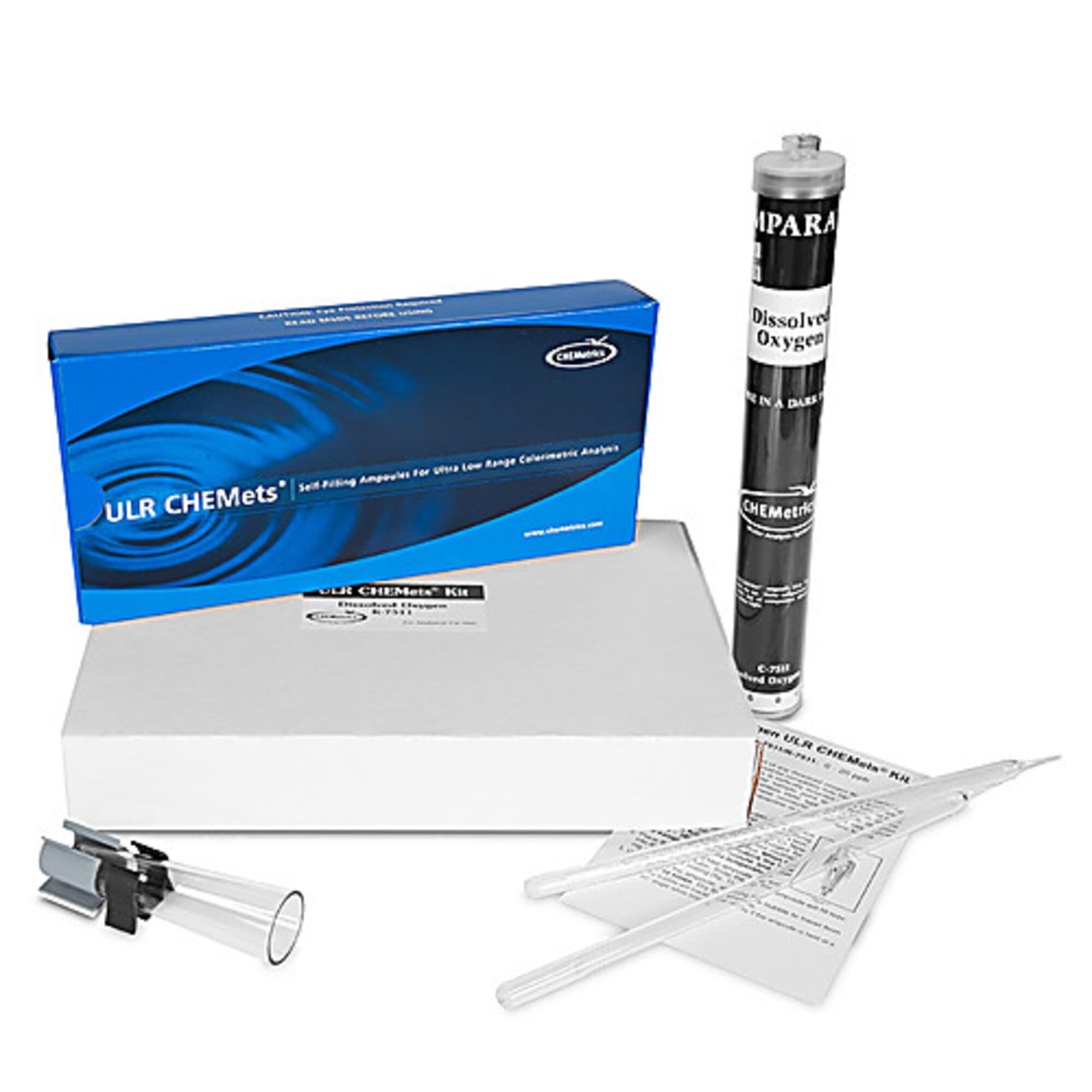 K-7511 Ultra Low Range Dissolved Oxygen Kit | 0-20 ppb Measurement | 1 ppb Detection Limit | for Water Quality Testing in Laboratories, Aquaculture & Environmental Monitoring