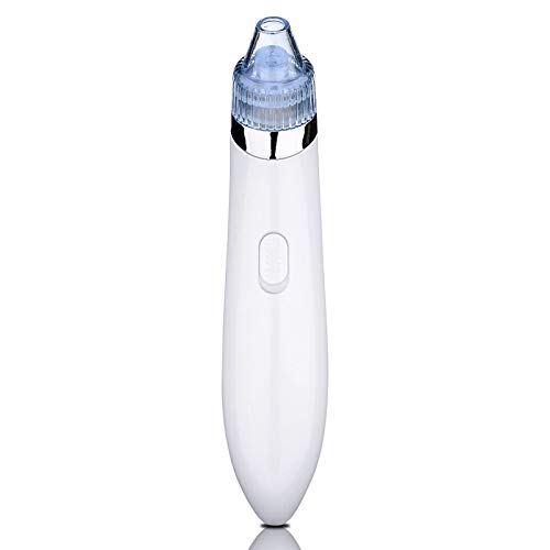 **SHEUIMUIYA Blackhead Remover Pore Vacuum - Electric Facial Vacuum Cleaner for Acne & Whiteheads Removal (White) | Deep Cleansing for Oily & Clogged Skin | Perfect for Daily Skincare Routine**