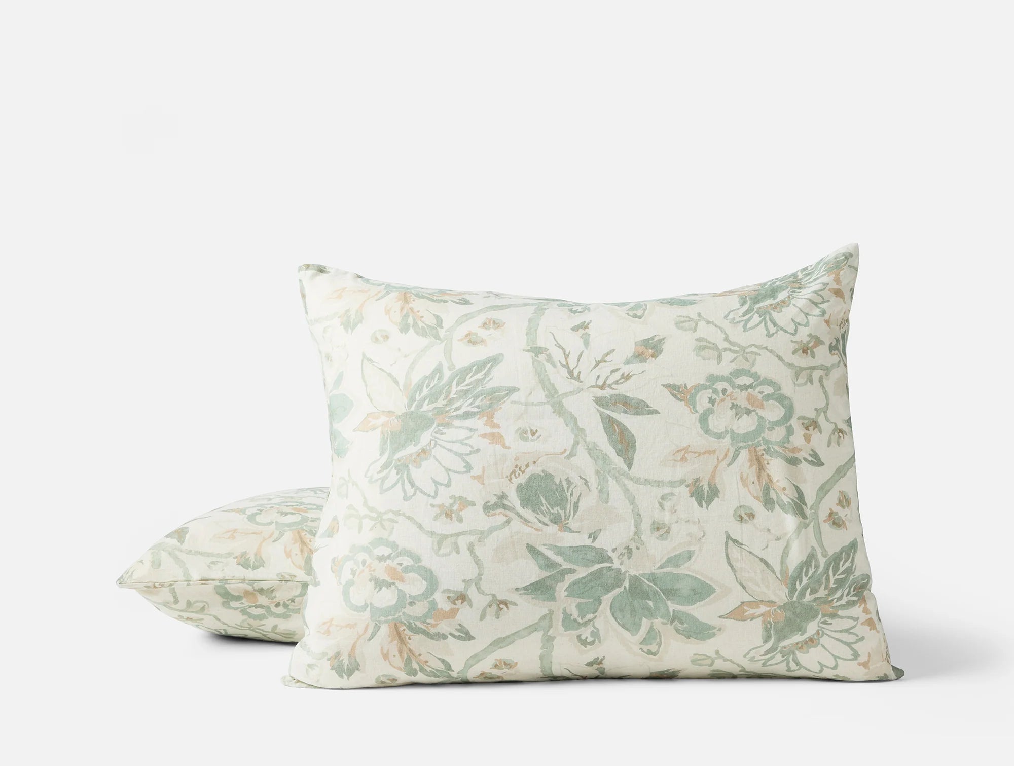 Sea Bloom Floral Print Duvet Cover Set - Queen Size Soft Bedding with Pillow Shams - Perfect for Coastal, Boho & Beach House Bedroom Decor