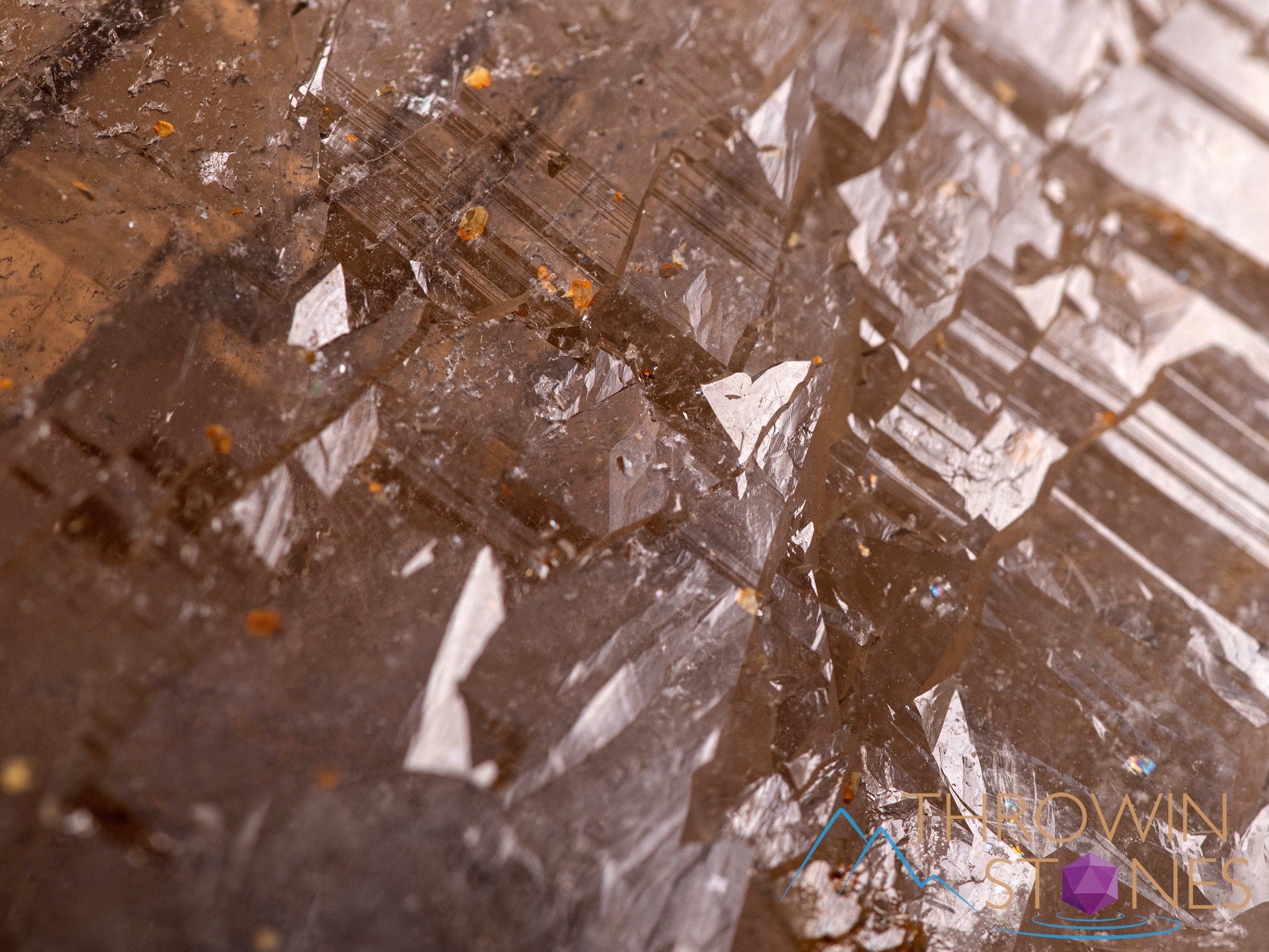 Raw Elestial Quartz Crystal - Large Natural Stones & Minerals for Home Decor, Healing, Meditation & Unique Gifts (40647) | Spiritual Healing Crystals, Feng Shui Decor, Yoga Meditation Accessories