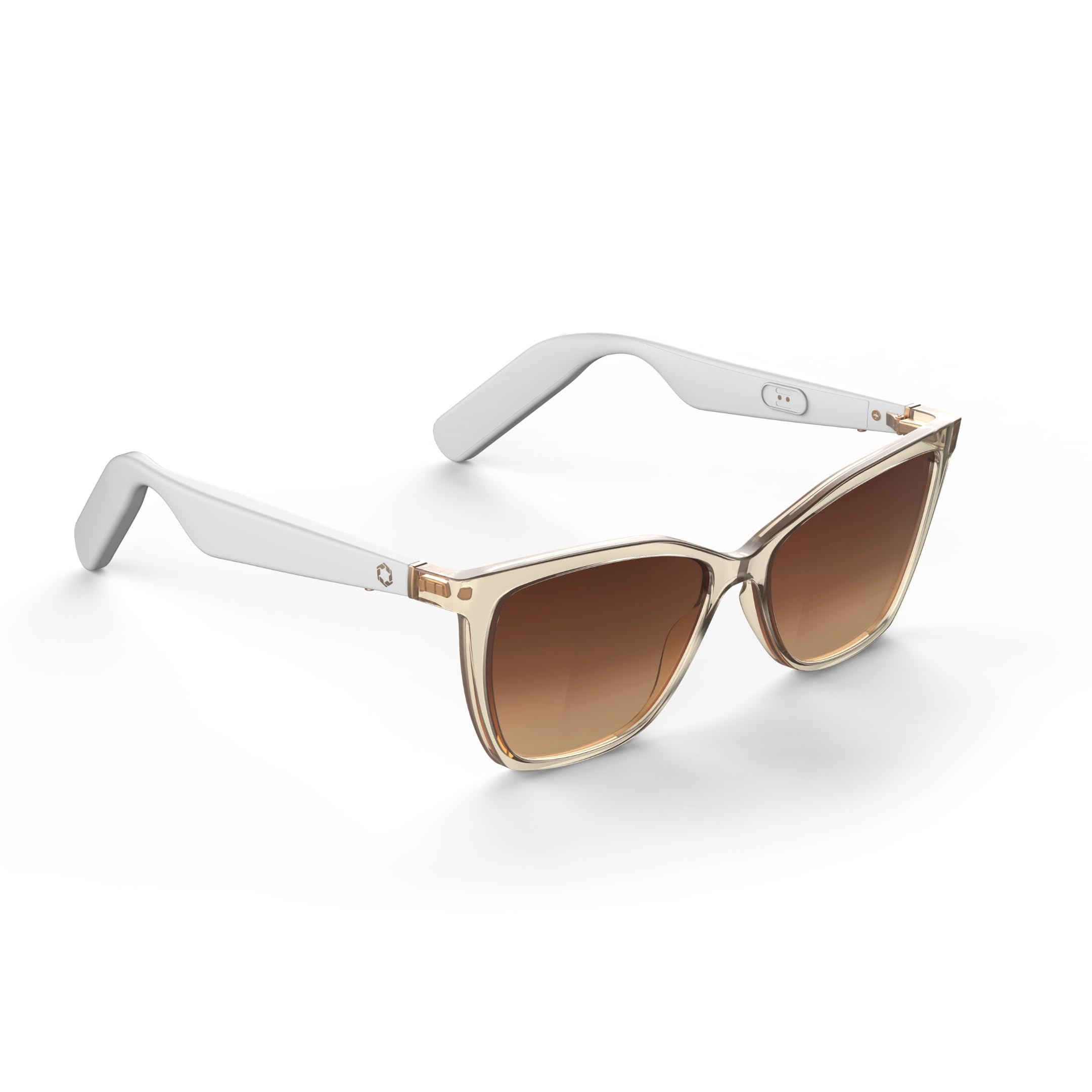 Lucyd Lyte (2025 Version) Bluetooth Smart Glasses for Women - UV400 Polarized Lenses, Open Ear Speakers & Microphone - Hands-Free Calling, Music Streaming & Sun Protection - Perfect for Driving, Outdoor Activities & Work Meetings (Standard)