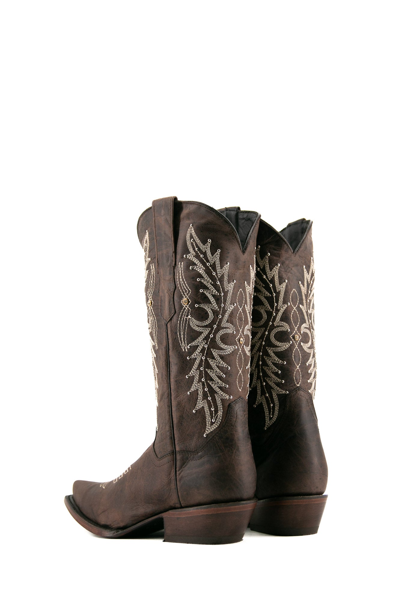 Paulina Snip Toe Cowgirl Boots for Women - Western Ankle Boots with Pointed Toe & Stylish Stitching | Perfect for Country Dancing, Rodeo Events & Casual Outfits