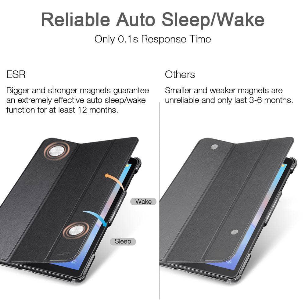 Samsung Galaxy Tab A 10.5 (2018) Case - Ultra Thin Lightweight Smart Cover with Trifold Stand - Perfect for Work, Travel & Home Use