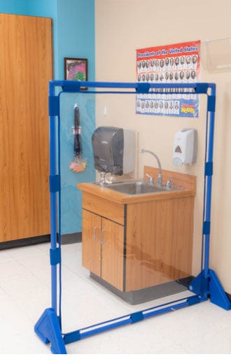 8-Pack Clear Playpanel Dividers for Large Screens - Perfect for Classrooms, Offices, and Playrooms