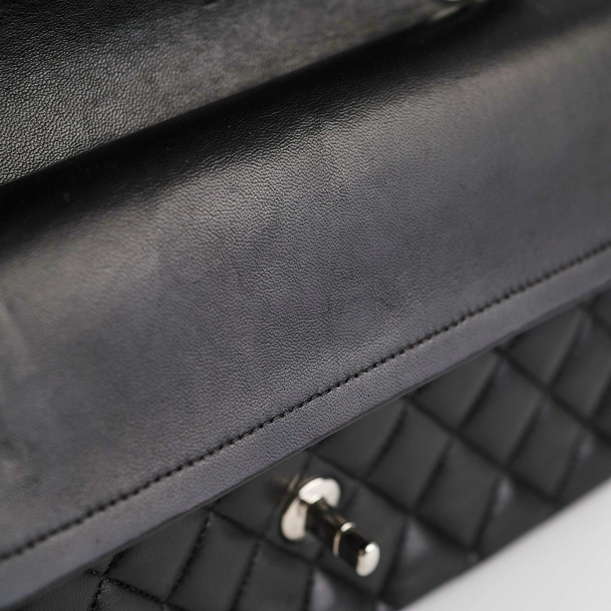 Chanel Medium/Large Classic Double Flap Bag in Black | Timeless Luxury Handbag for Women | Perfect for Work, Evening Events & Special Occasions