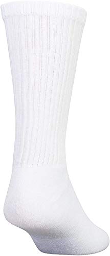 Bulk Crew Socks for Men & Women - Cotton Athletic Socks Wholesale Pack (12 Pairs) - Comfortable Sports Socks for Running, Gym, Workout & Everyday Wear