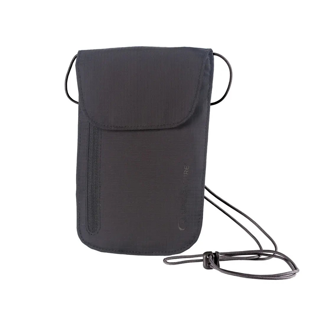 Lifeventure Waterproof Chest Wallet - Secure Travel Money Belt for Hiking, Running & Outdoor Adventures - RFID Blocking & Lightweight Design