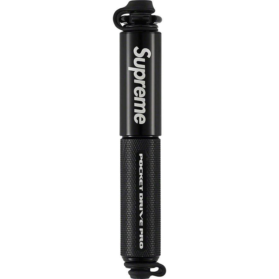 SUPREME 21SS X LEZYNE POCKET DRIVE PRO Bike Pump - Portable High Pressure Mini Bicycle Tire Inflator for Road & Mountain Bikes - Perfect for Cycling, Commuting & Emergency Repairs