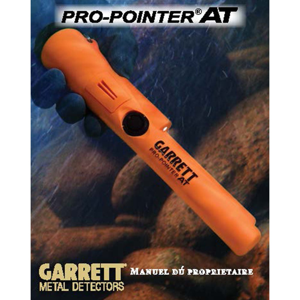Garrett Pro Pointer AT Metal Detector Pinpointer - Waterproof & Wireless - Instruction Manual & Digital Guide for Treasure Hunting, Beach & Outdoor Adventures