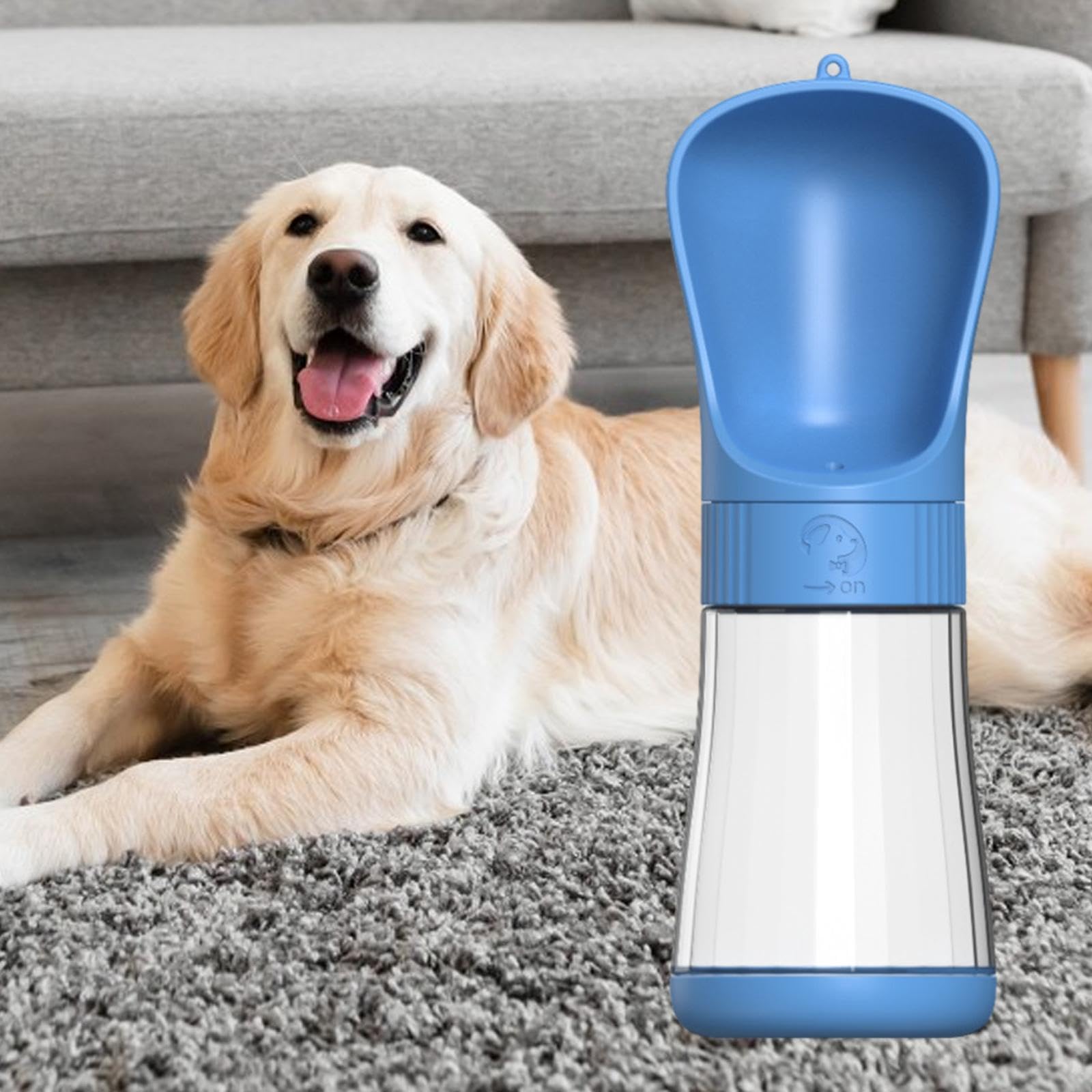 Foldable Pet Water Bottle & Dispenser for Dogs - Portable Travel Kettle for Walking, Camping, Hiking - Leakproof Outdoor Water Feeder - Perfect for Pets on the Go