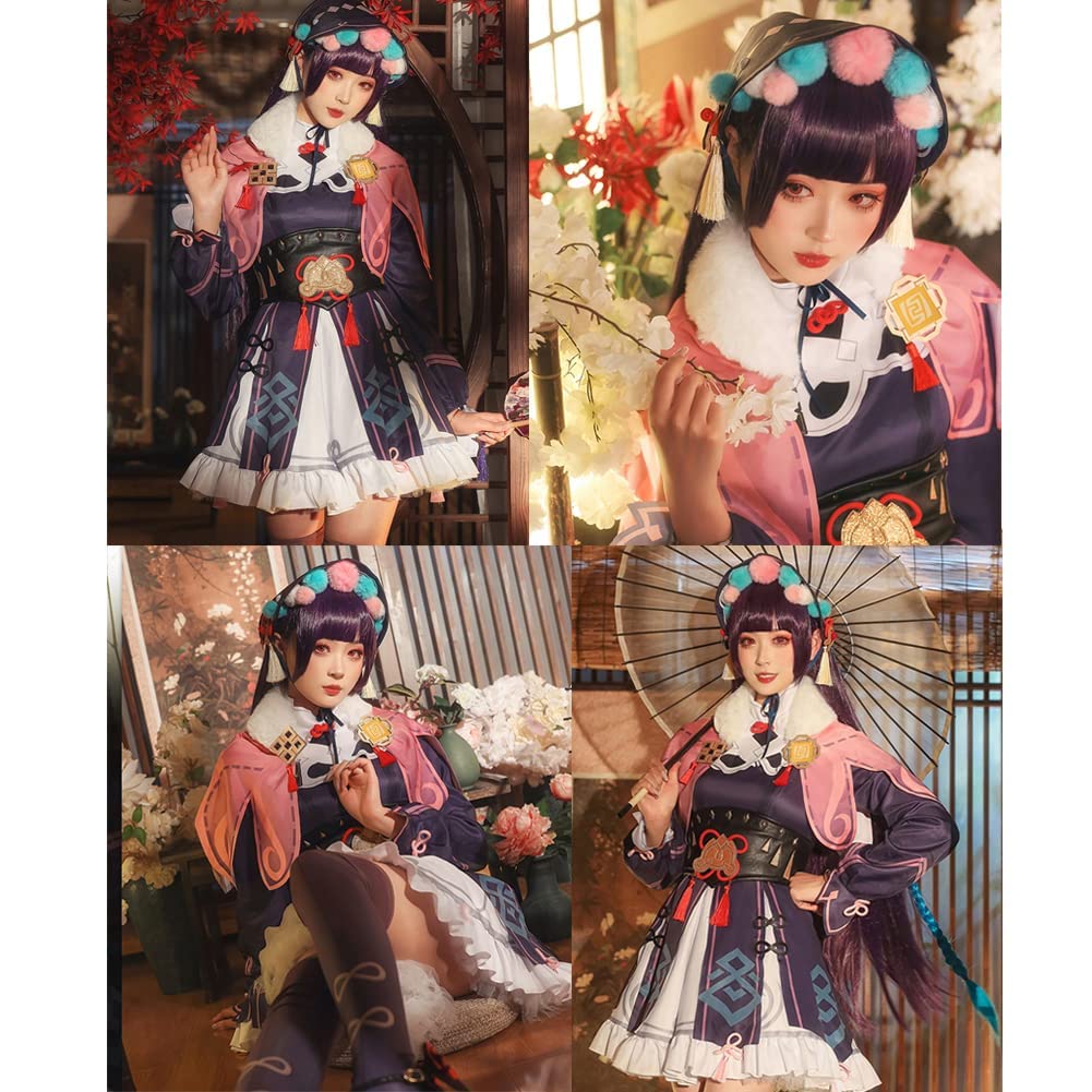 Genshin Impact Cosplay Costume Set - Game Character Uniform Outfit for Halloween, Anime Conventions & Themed Parties | Perfect for Cosplay Enthusiasts & Fans
