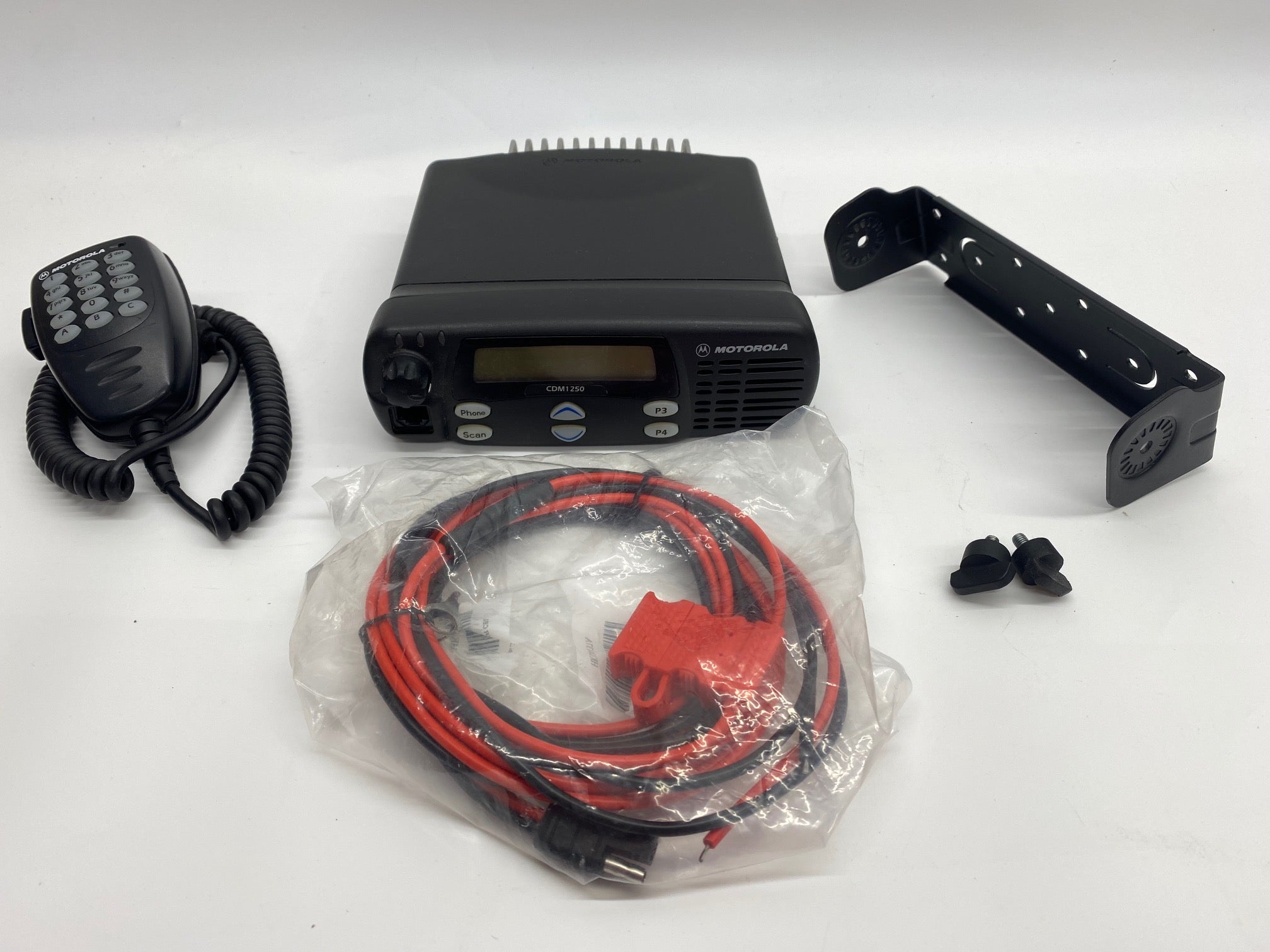 Motorola CDM1250 AAM25KKD9AA2AN VHF Two-Way Mobile Radio for Business & Emergency Communication - Perfect for Construction, Security & Fleet Management