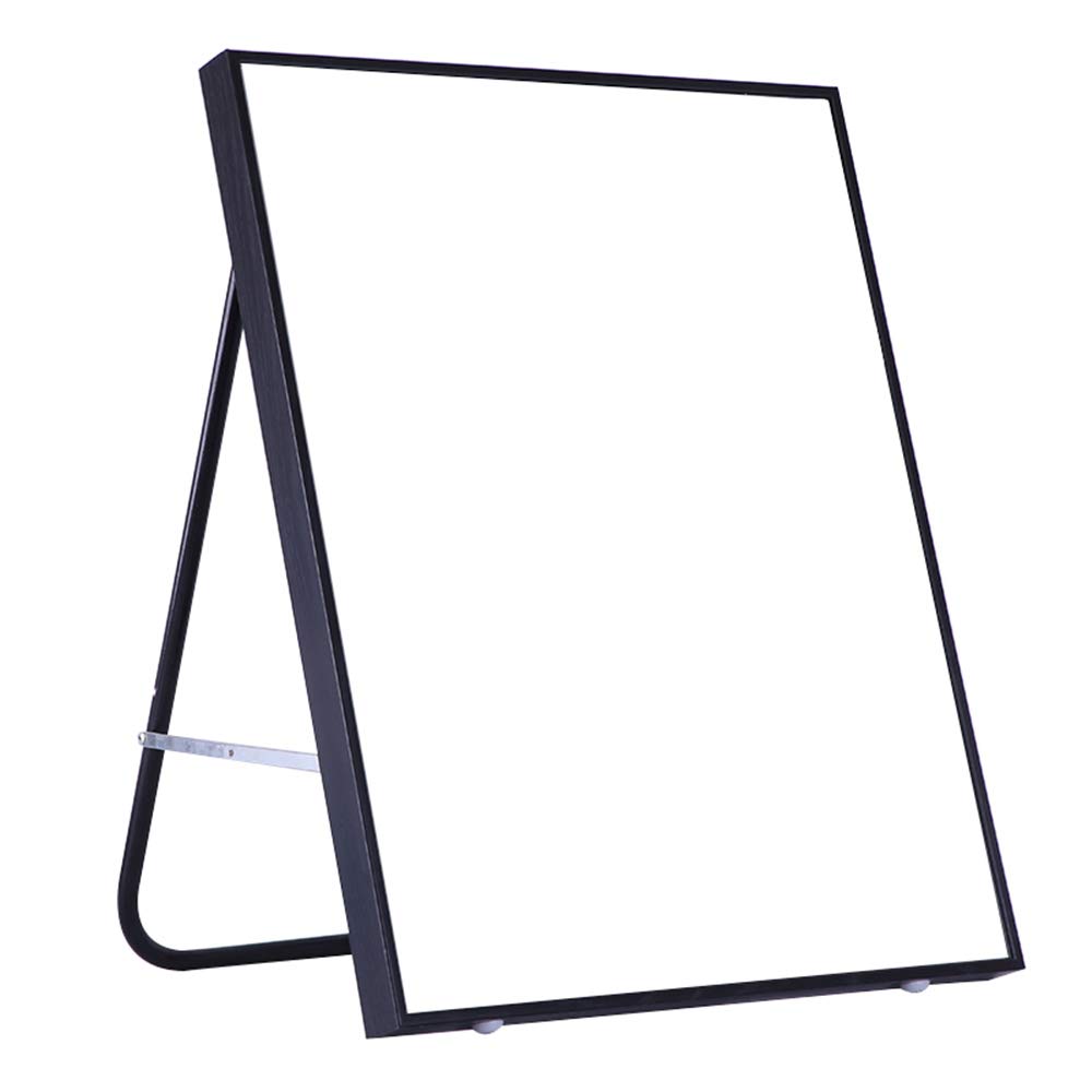 Modern Minimalist Shoe Mirror with Frame - Professional Floor Standing Shoe Display for Retail Stores (Black, 40x50cm, 40x60cm, 50x60cm, 50x70cm) - Perfect for Boutiques, Shoe Stores & Home Decor