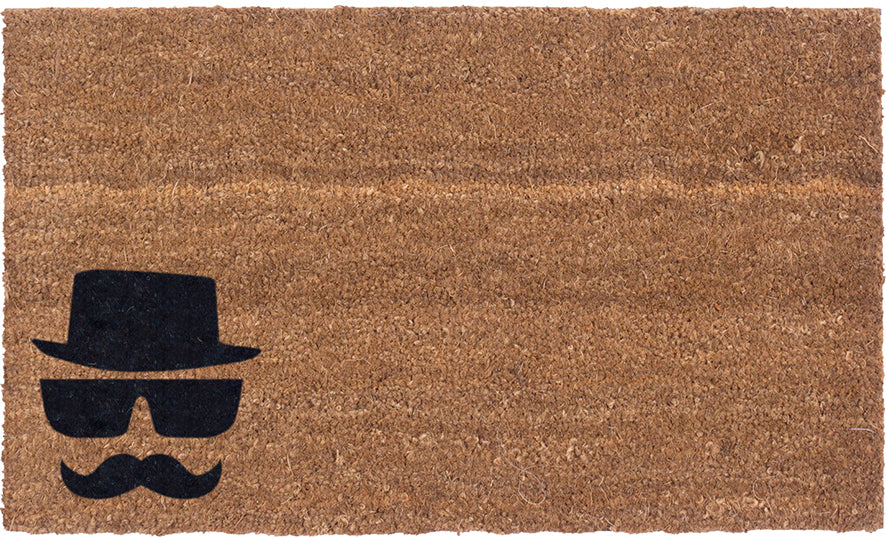 Premium Vinyl Coir Doormat - Non-Slip Welcome Mat for Front Door - 'We Are Watching You' Funny Home Decor - Perfect for Entryway, Porch, or Patio Use