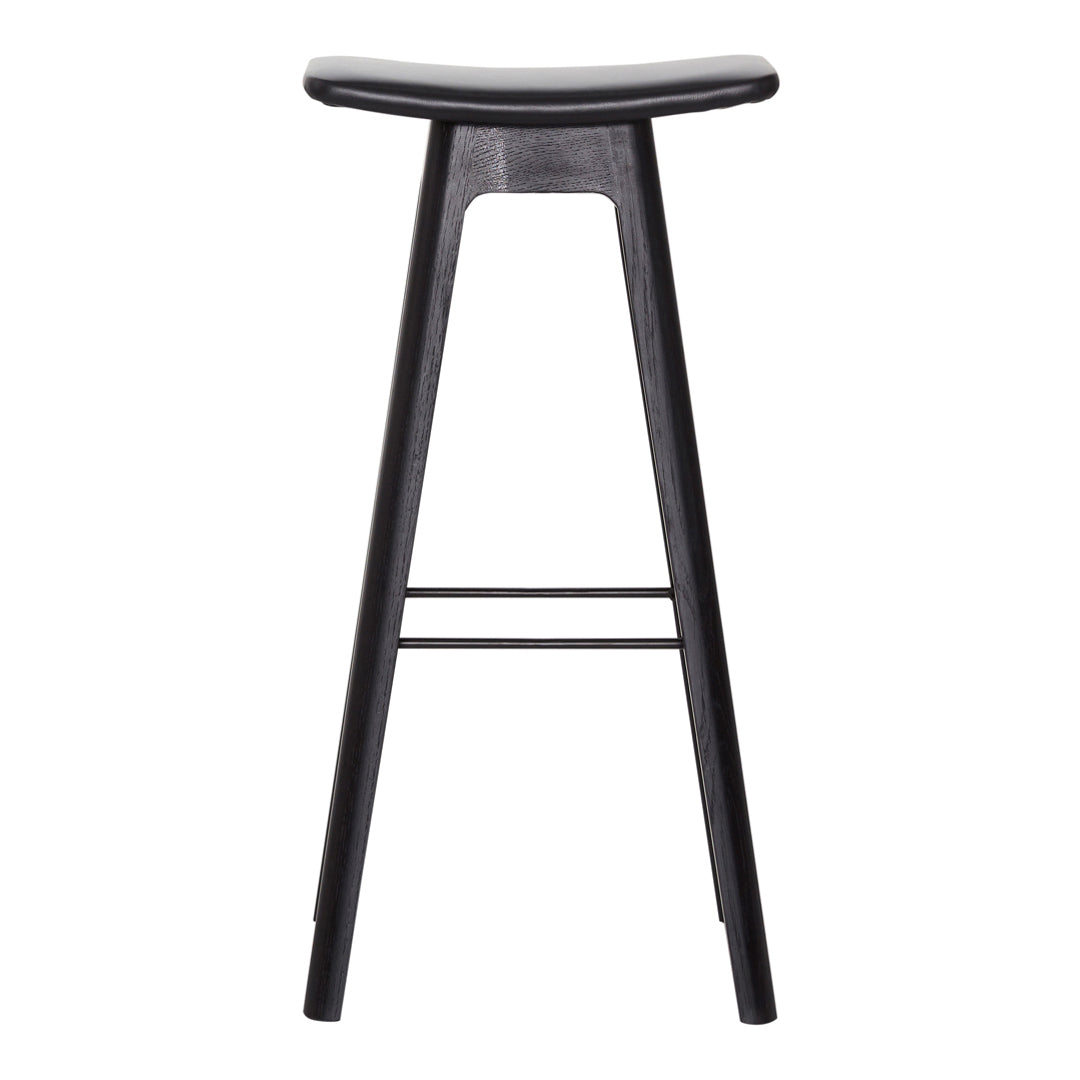 HC1 Bar Stool - Upholstered Counter Height Stool with Padded Seat, Modern Kitchen & Bar Stool for Home, Restaurant, and Cafe Use
