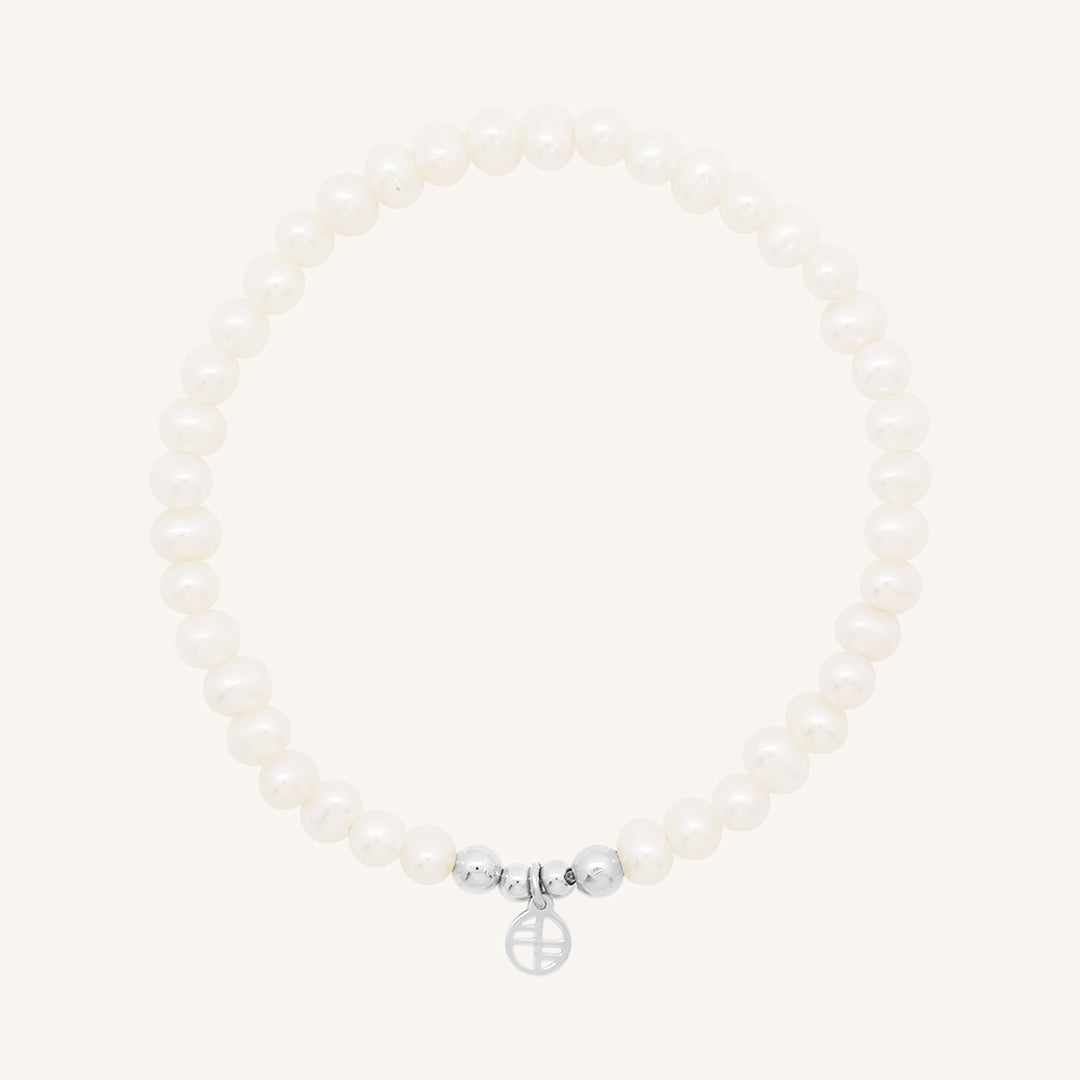 Pearl Lumier Bracelet with Stone of Potential - Elegant Handmade Jewelry for Women - Perfect for Weddings, Parties & Everyday Wear