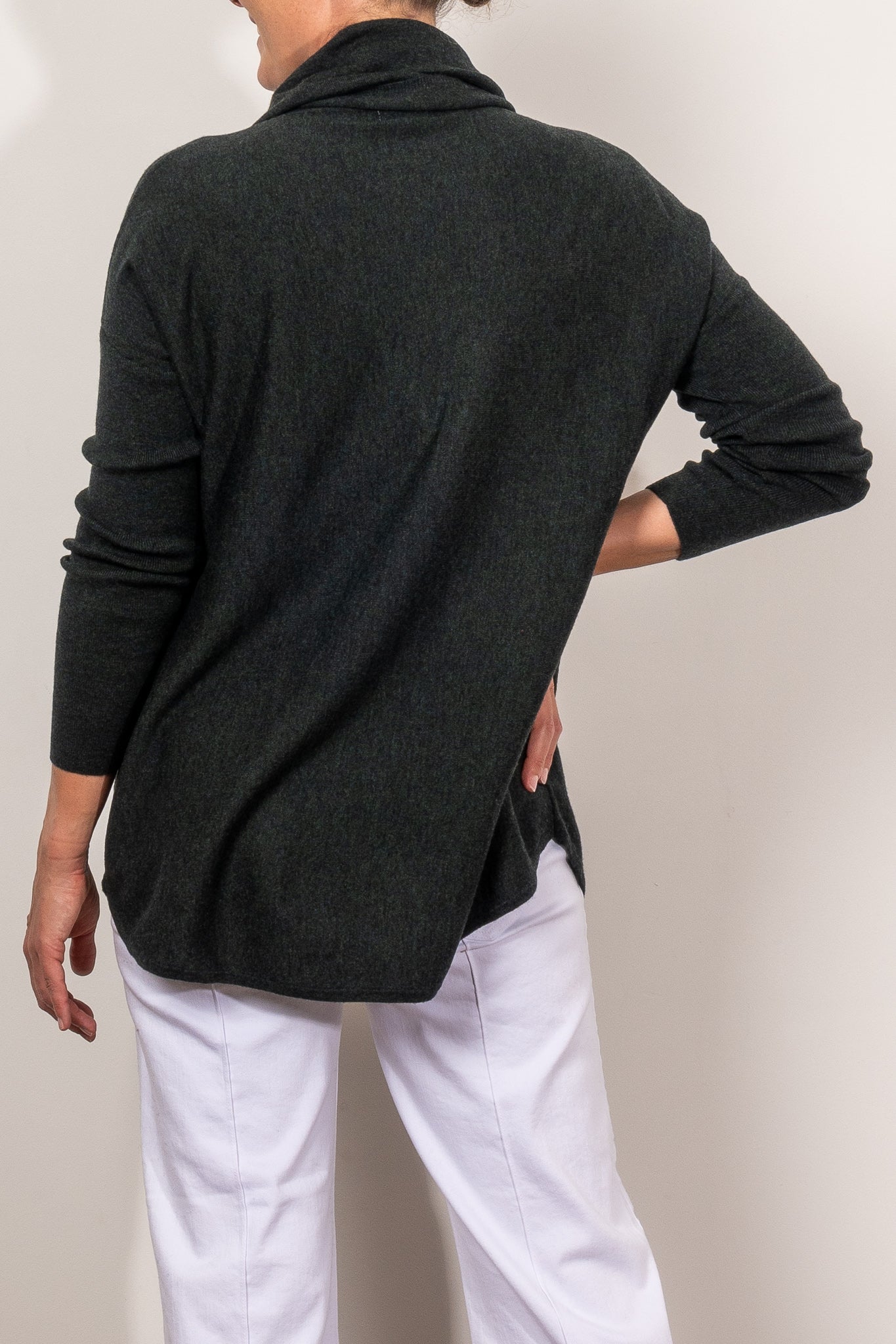 Bridge & Lord Kylie Cowl Neck Knit Sweater for Women - Soft Chunky Knit Pullover Winter Tops - Perfect for Office Wear, Date Nights & Casual Outfits