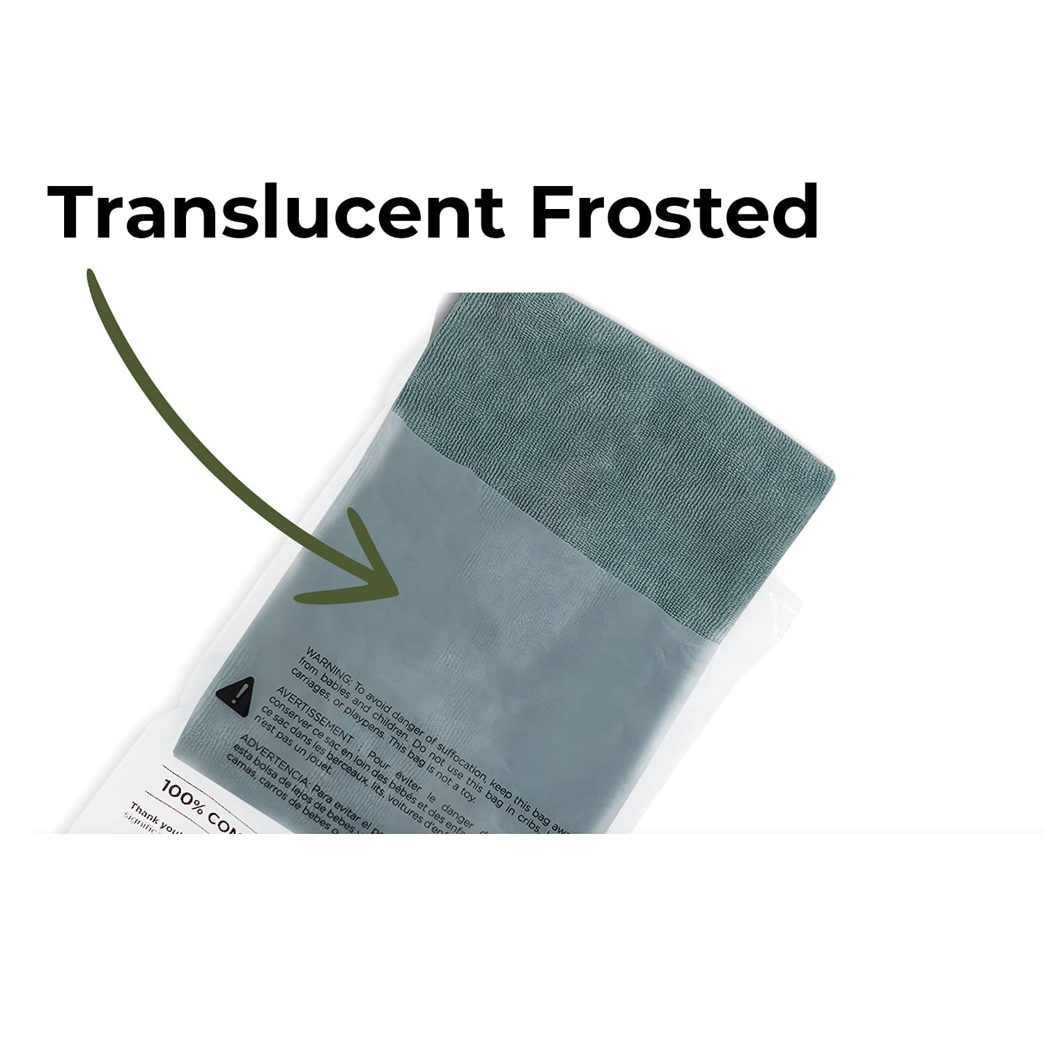 Eco-Friendly Plant-Based Cello Bags - 85 Count Biodegradable & Compostable Storage Bags with Resealable Closure, 6x9 Inch Small Size for Clothes, Snacks & Cosmetics | Perfect for Travel, Gift Wrapping & Zero-Waste Lifestyle