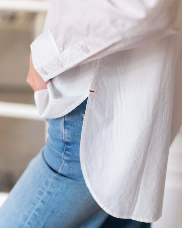 Bronte Relaxed Button Up Top for Women - Soft Casual Shirt with Comfortable Fit - Perfect for Work, Weekend & Layering