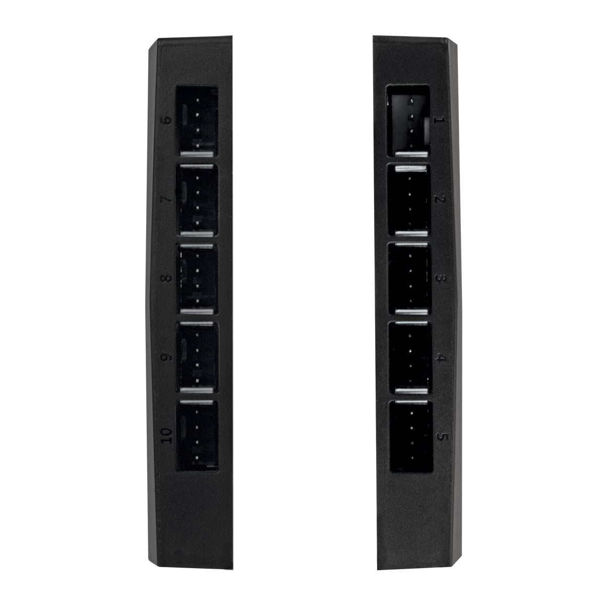Arctic 10 Port PWM Fan Hub - High Speed PC Cooling Fan Controller for Gaming PC, Workstation, and Server - Perfect for Cable Management and Silent Operation