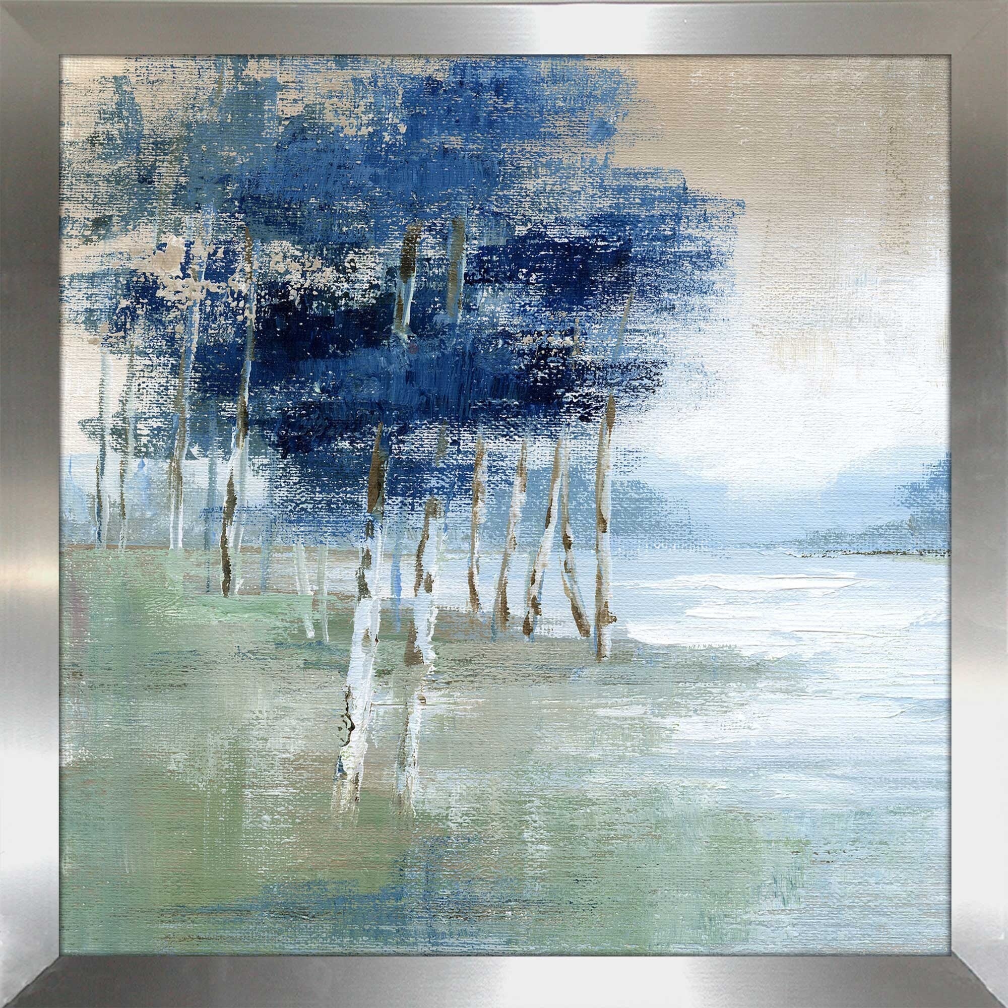 Birch River by Nan - Stunning 1-Panel Acrylic Wall Art Print - Perfect for Living Room, Bedroom & Office Decor