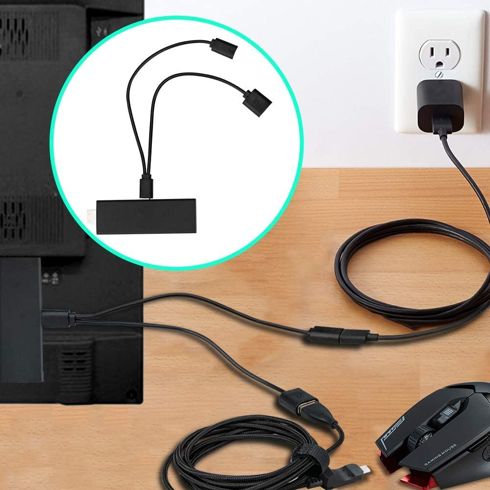Rii Micro USB OTG Adapter for Smart TV, Nintendo Switch & Keyboards - Gaming & Home Entertainment