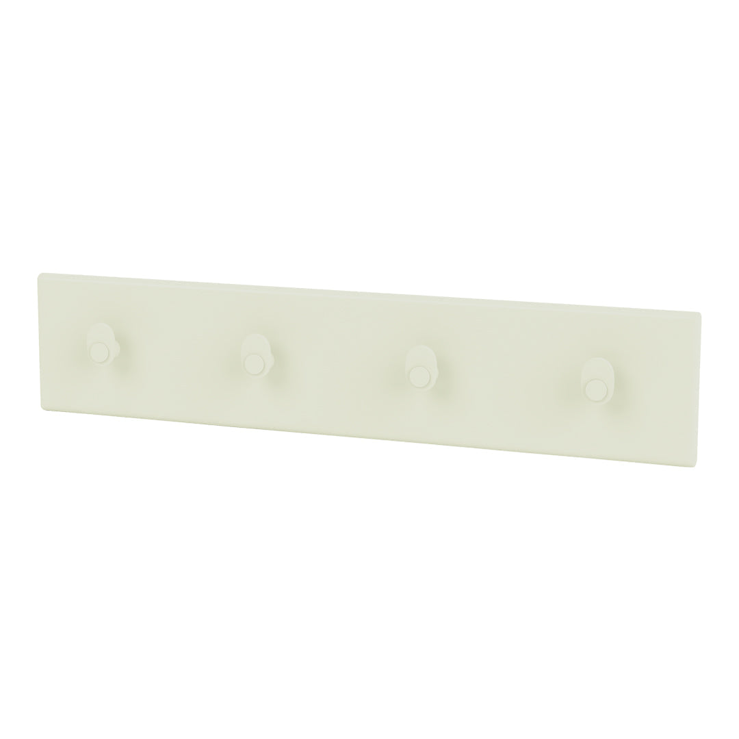 Wall Mounted Coat Rack with 4 Hooks - Space Saving Entryway Organizer for Hats, Scarves, Bags & Jackets - Perfect for Hallway, Bedroom or Closet Storage