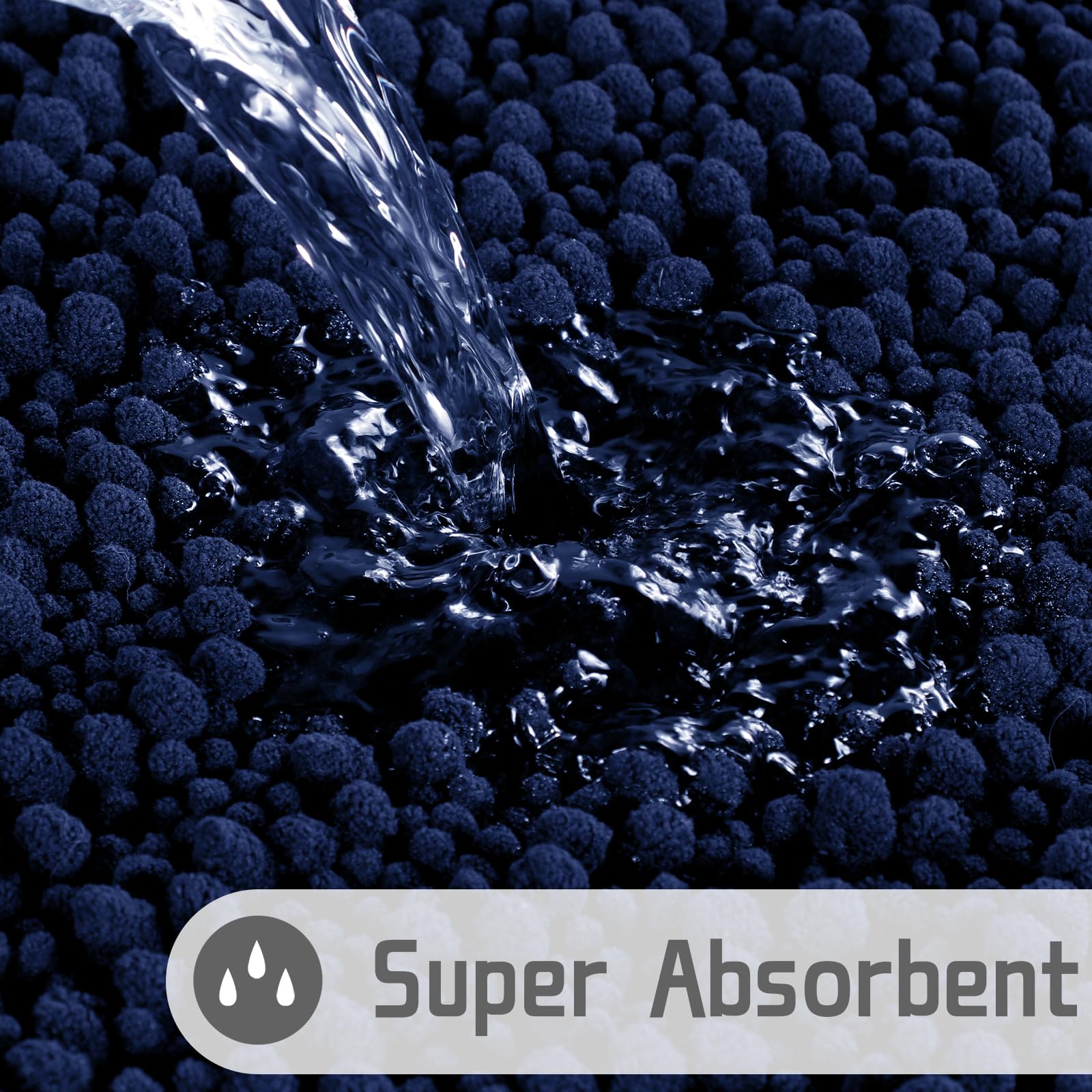 Yimobra Soft Shaggy Bath Mat 36