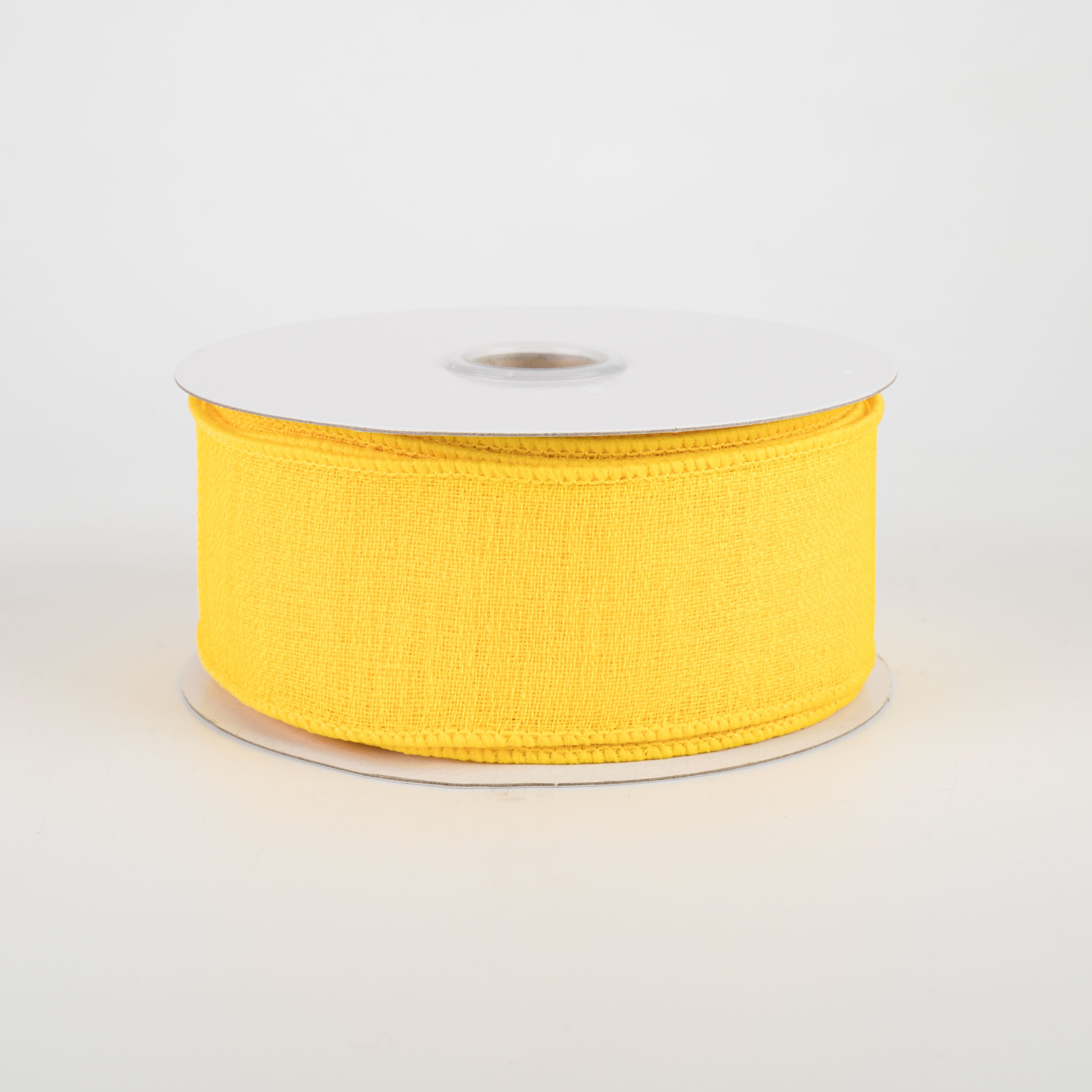 1.5 Inch Bright Yellow Gauze Ribbon - 10 Yards Bulk Roll for Gift Wrapping, Crafts, DIY Projects & Medical Bandages
