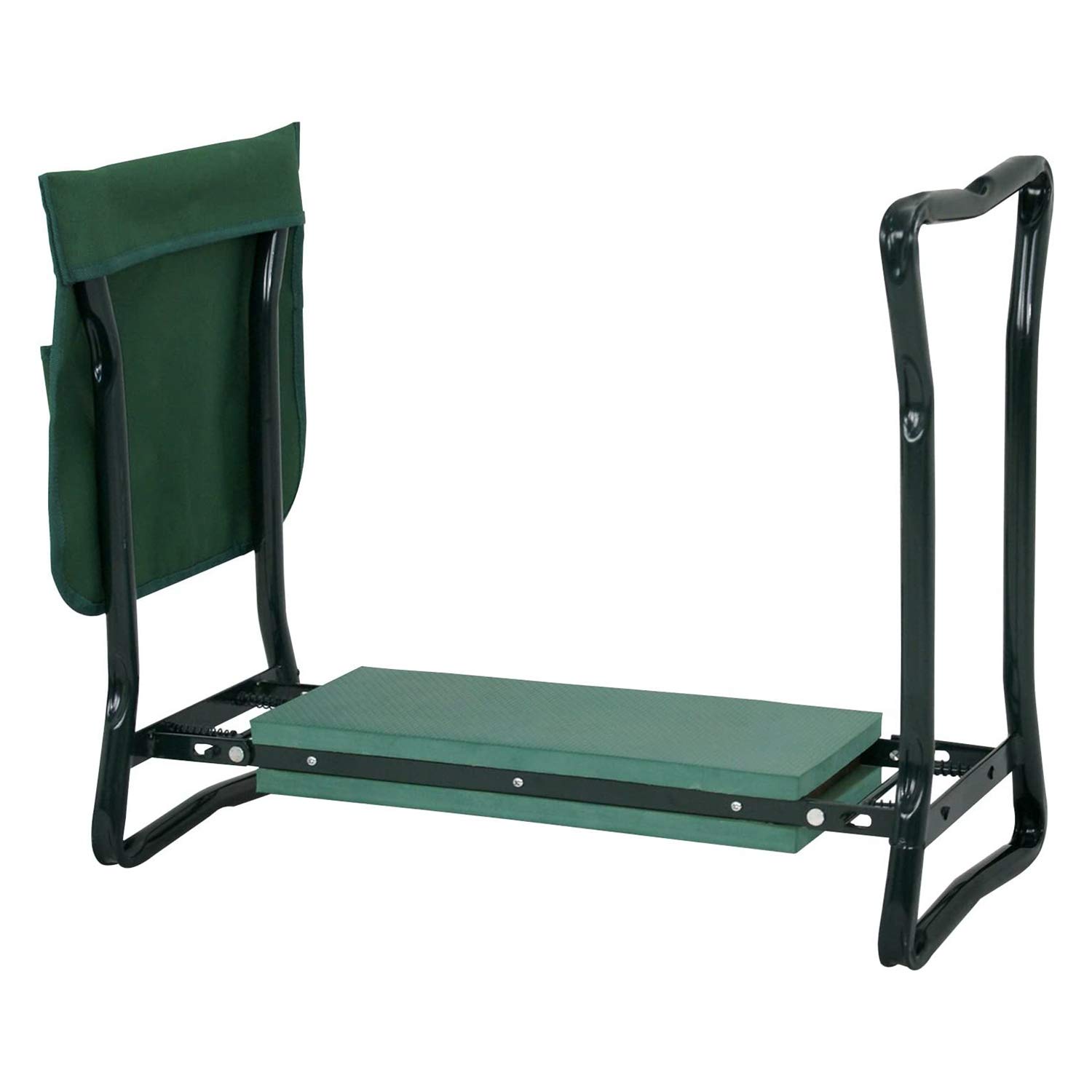 Foldable Garden Kneeler Seat with Handle & Storage Pouch - Portable Gardening Stool with Soft EVA Foam Pad for Comfortable Planting, Weeding & Outdoor Use