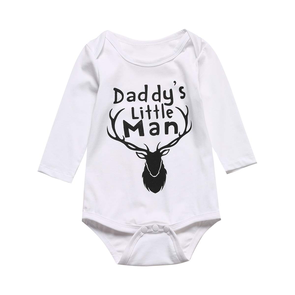 Baby Boy Deer Outfit - Cute Hunting-Themed Clothes Set for Newborns & Infants | Mommy's Little Man & Daddy's Hunting Buddy Outfit | Perfect for Family Photos, Outdoor Adventures & Holiday Gifts
